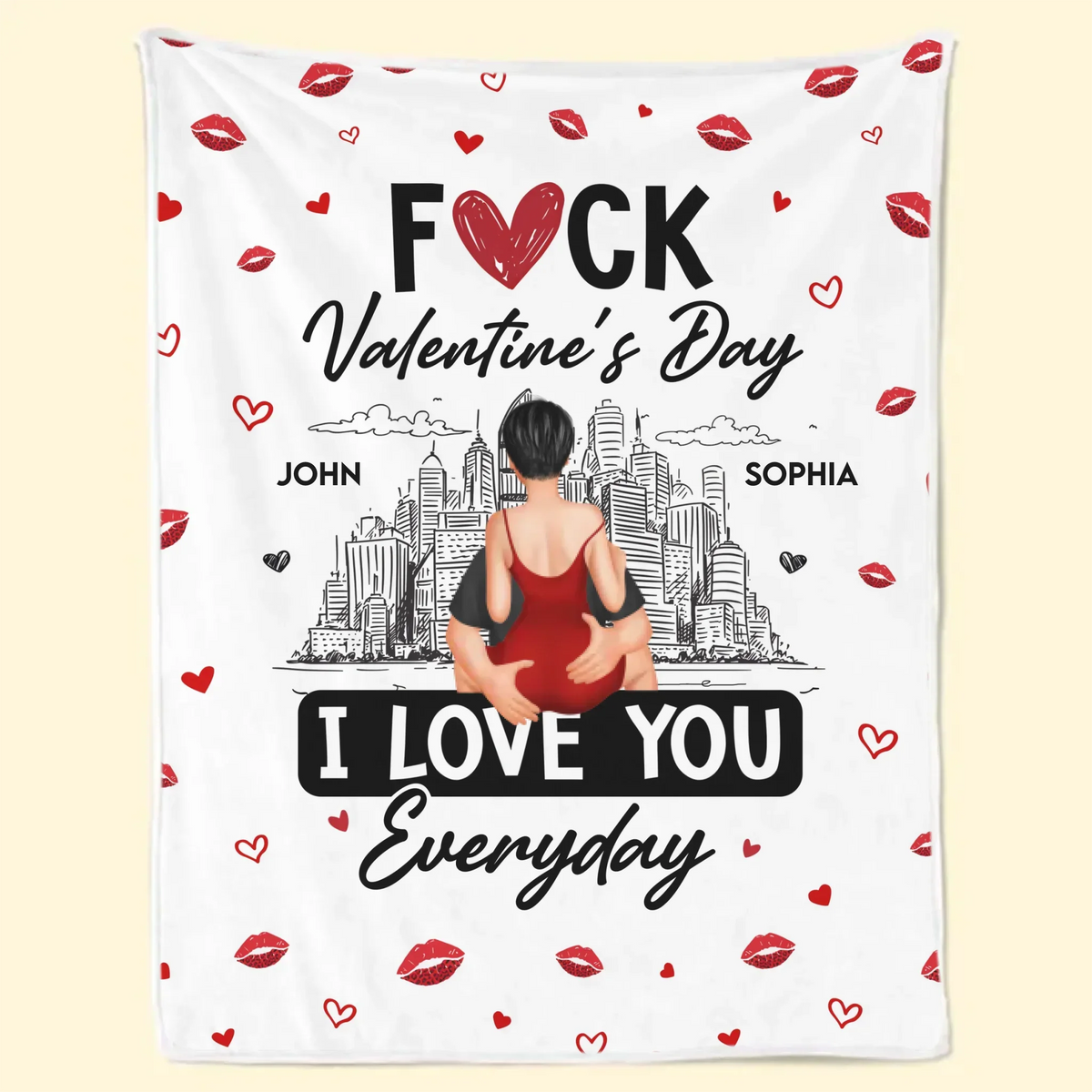 Mockup Sherpa Blanket