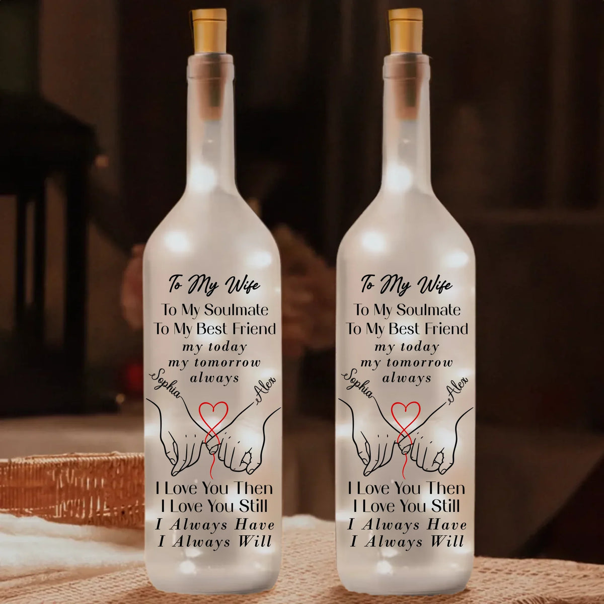 Mockup Bottle Lamp Ver 2
