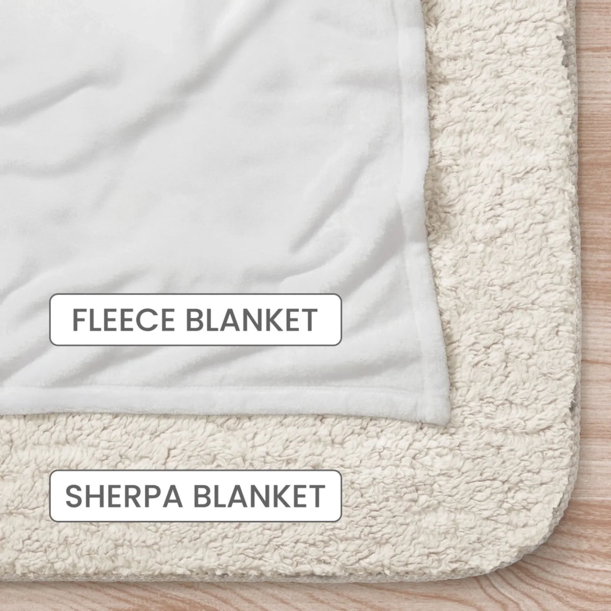 Mockup Fleece Blanket