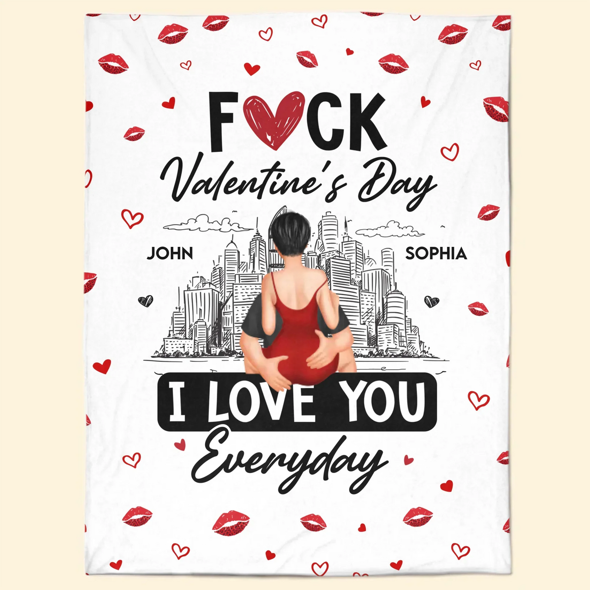 Mockup Fleece Blanket