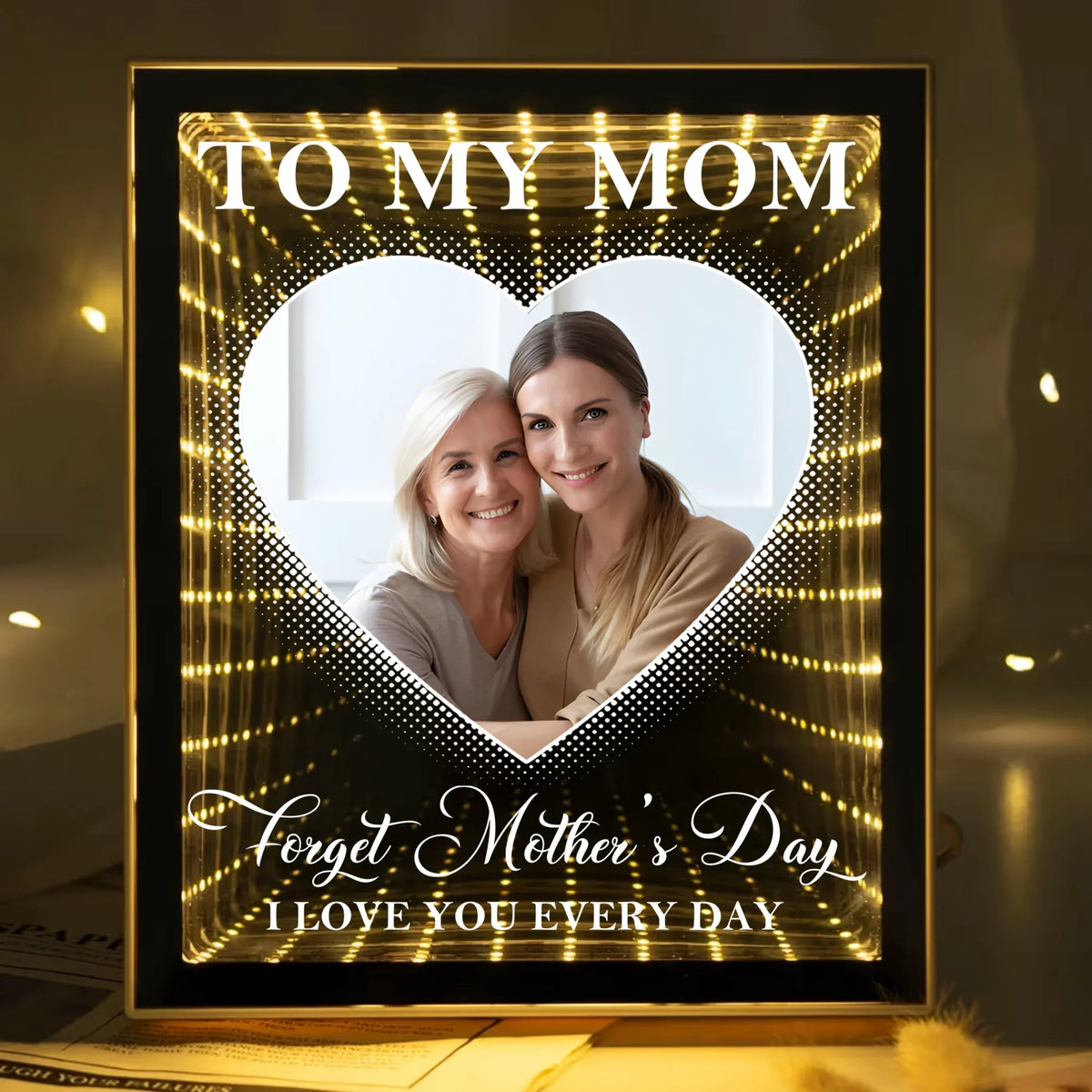 Mockup LED Mirror Frame