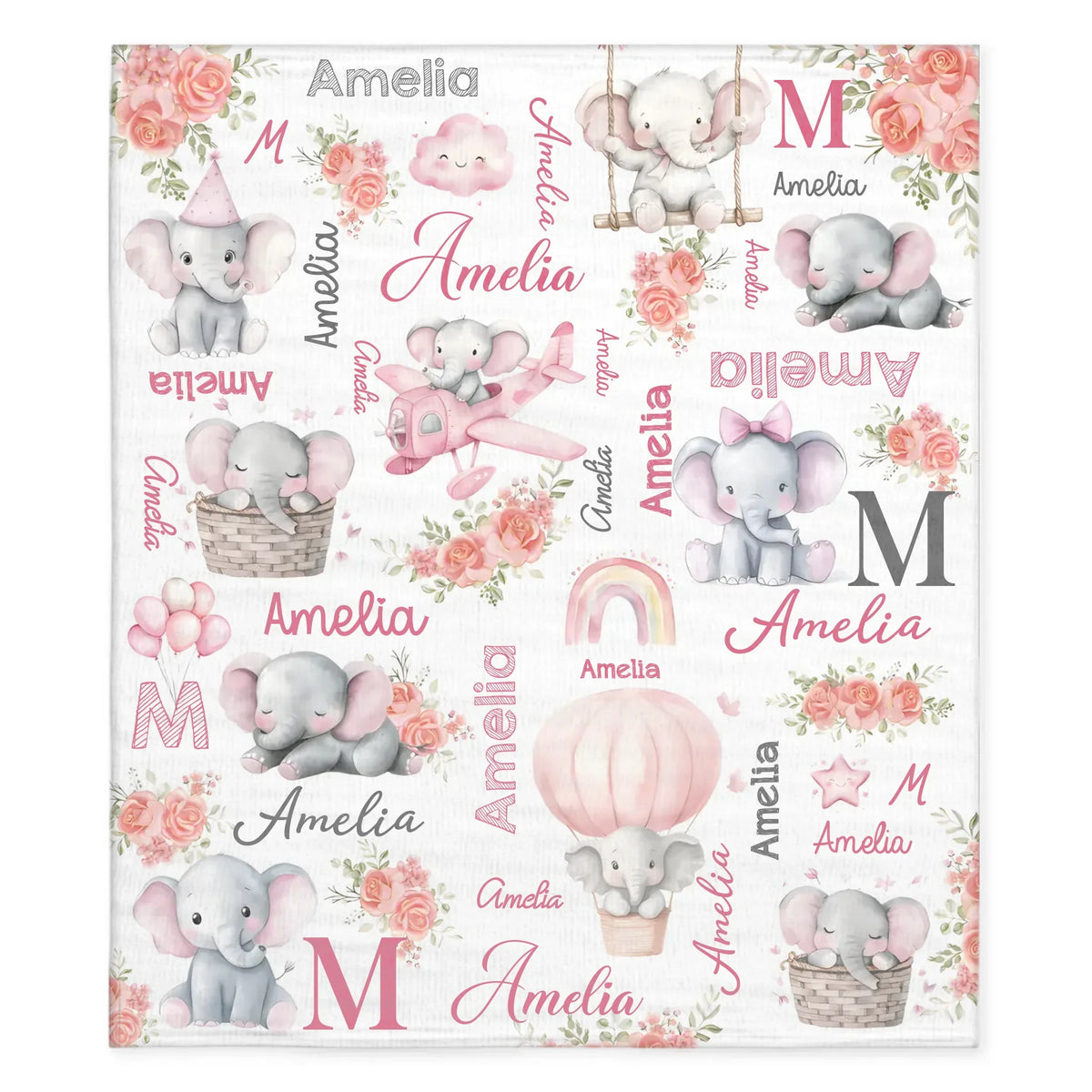 Mockup Fleece Blanket