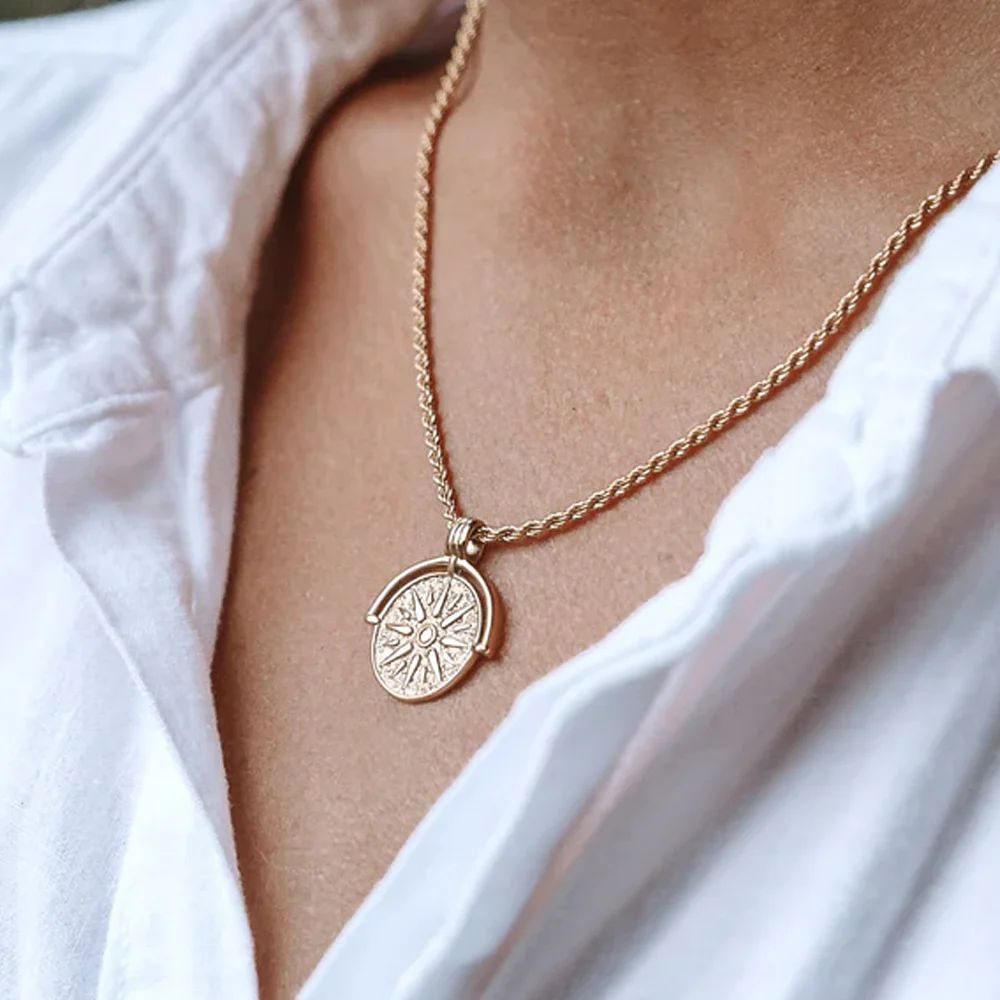 To My Daughter | Always Shine | Sun Necklace Gifts