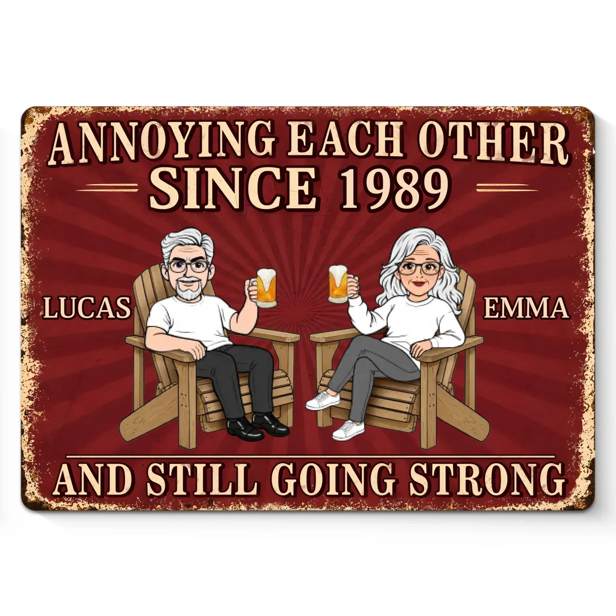 Mockup Metal Sign 1