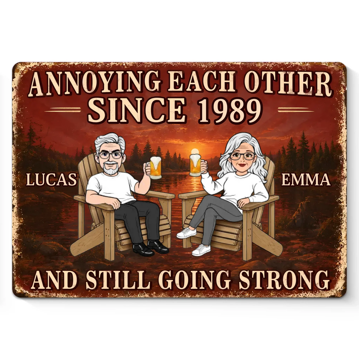 Mockup Metal Sign 1