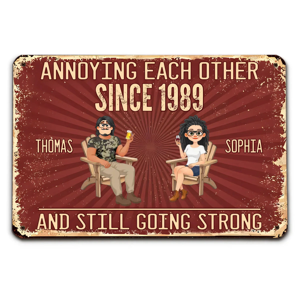 Mockup Metal Sign 1