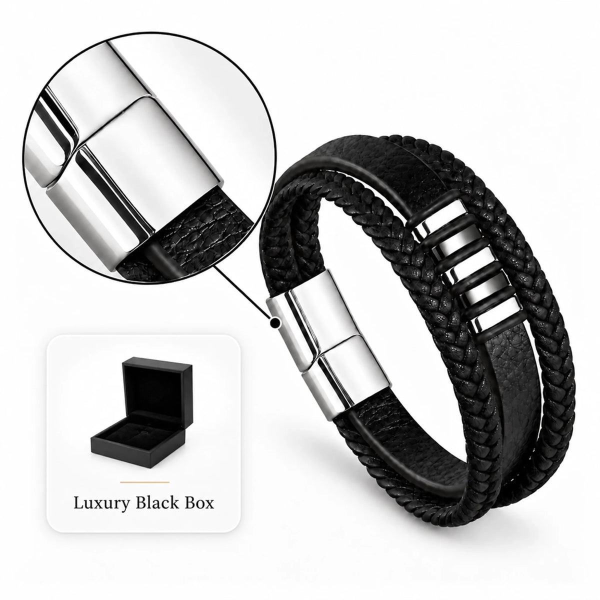 White Gold - Luxury Black Box