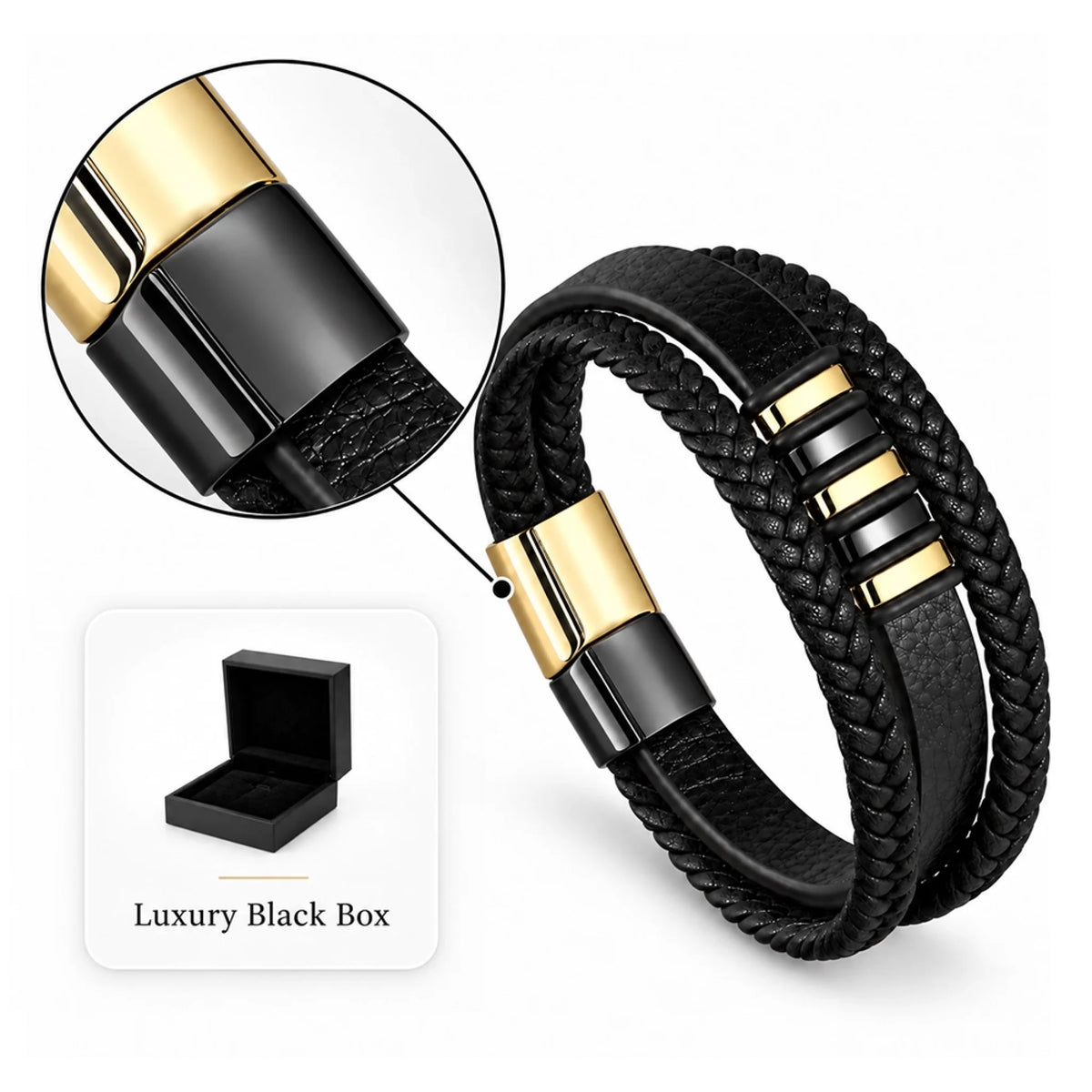 Yellow Gold - Luxury Black Box