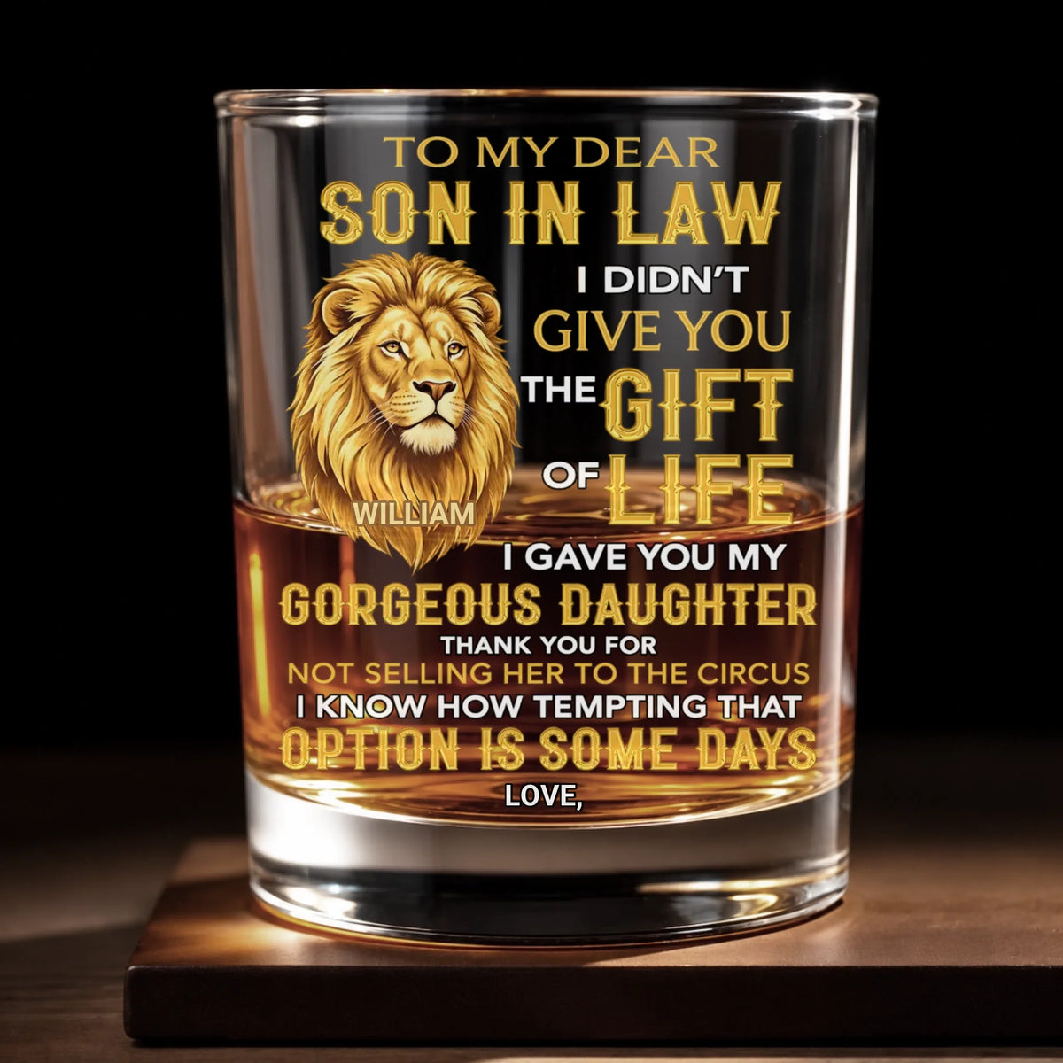 Mockup Whiskey Glass
