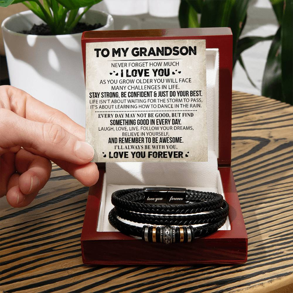To My Grandson - I Love You Forever - Gifting Set