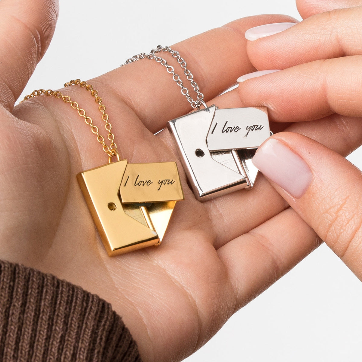 I Love You - Love Letter Necklace