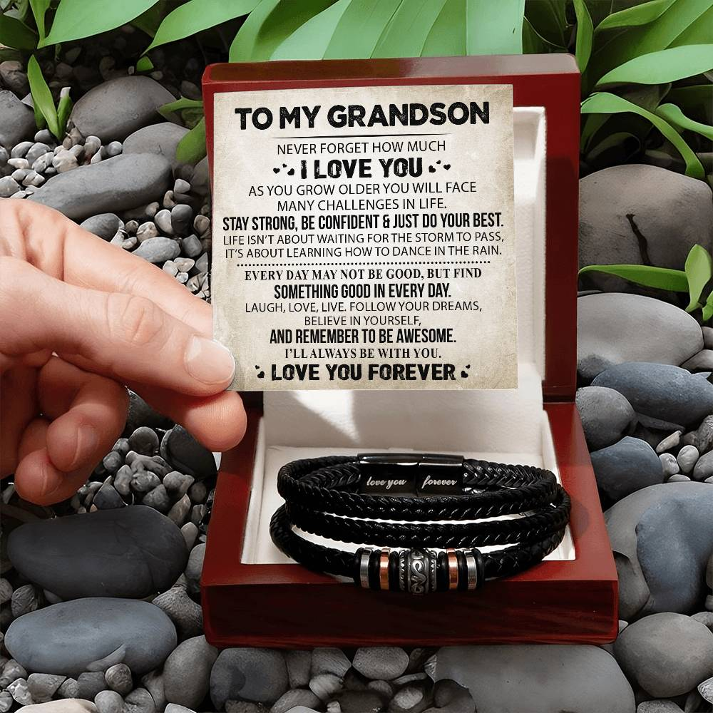 To My Grandson - I Love You Forever - Gifting Set