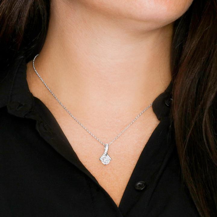 To My Bonus Daughter | Gift Of Life | Alluring Beauty Necklace