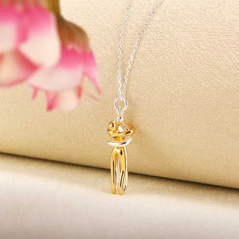 To My Daughter | Everlasting Hug Necklace | With Premium Gift Box