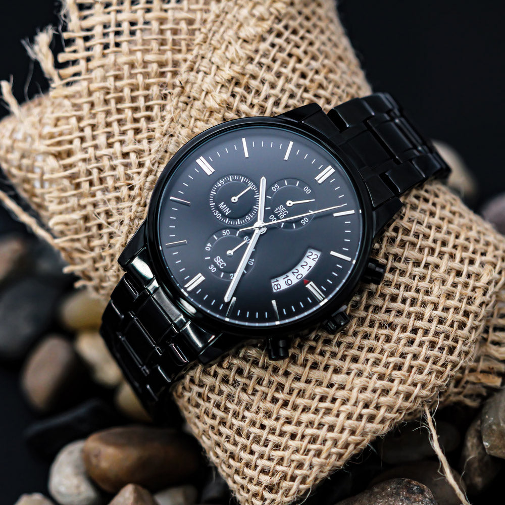 To My Husband Watch for Men, Wedding Gift for Husband To Be, Christmas Gift for Him, Husband Gift, Watch for Boyfriend