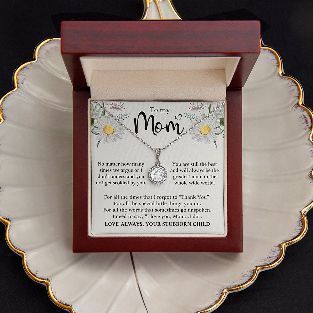 To My Mom | Greatest Mom | Eternal Hope Necklace