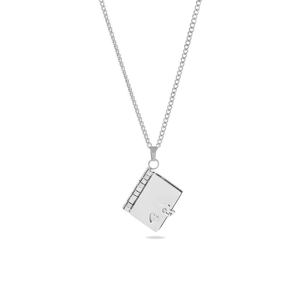 Personalized Book Necklace With Gift Box