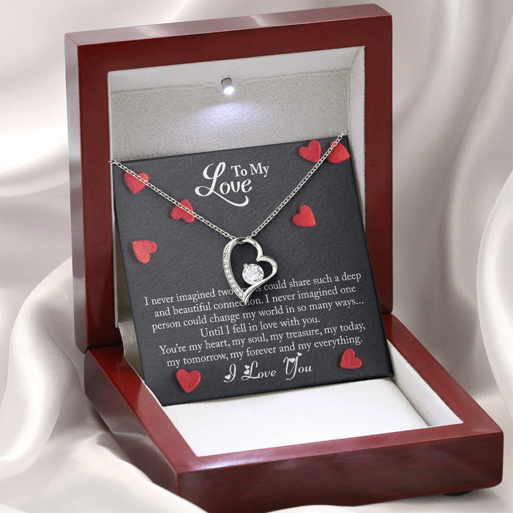 To My Love | You're My Heart | Forever Love Necklace