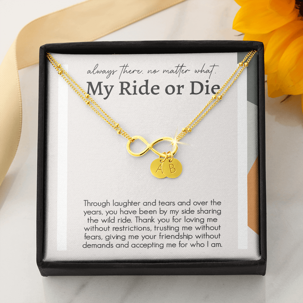 Best Friends | My Ride Or Die | Infinity Bracelet