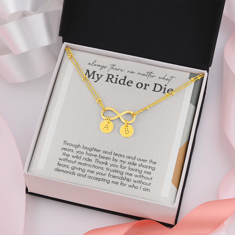 Best Friends | My Ride Or Die | Infinity Bracelet