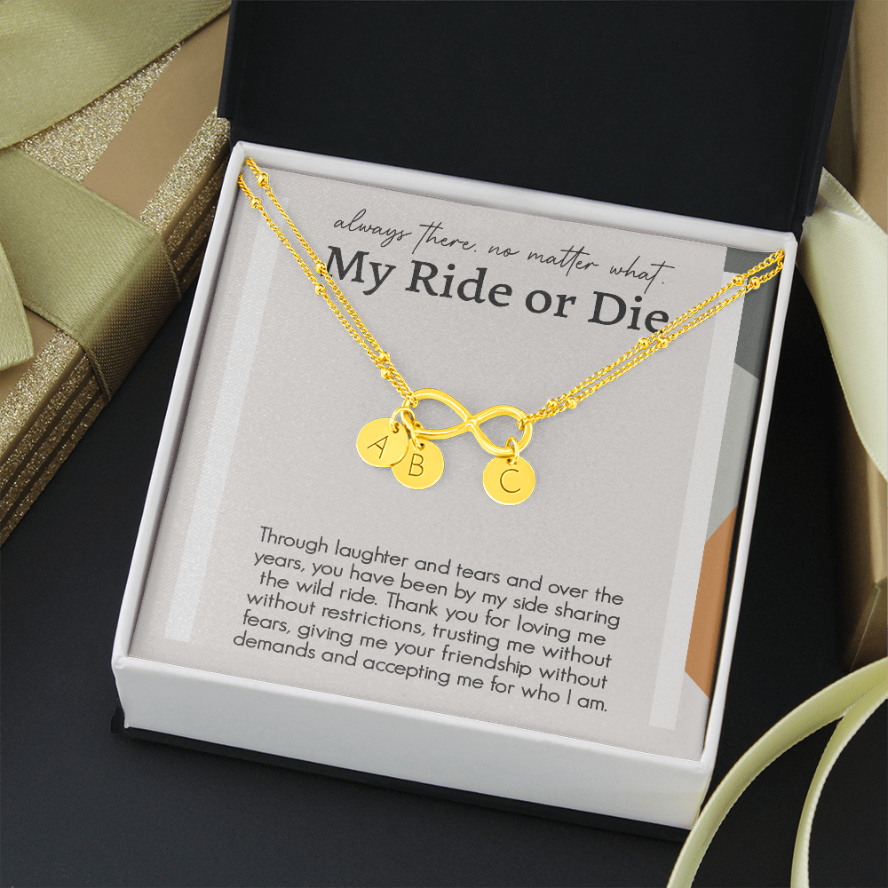 Best Friends | My Ride Or Die | Infinity Bracelet