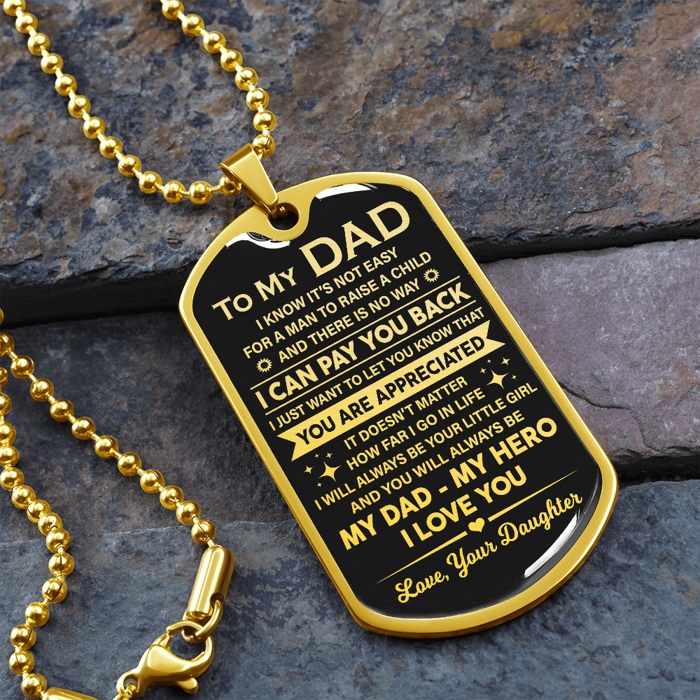 To My Dad | Raise A Child | Gift From Daughter