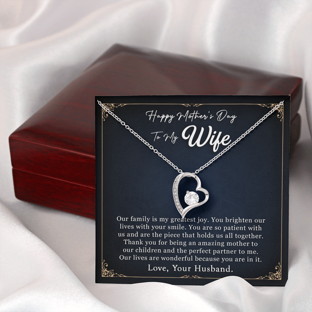 To My Wife | Amazing Mother | Forever Love Necklace