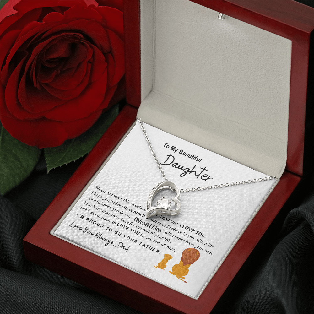Beautiful Daughter | This Old Lion | Gift For Daughter From Dad