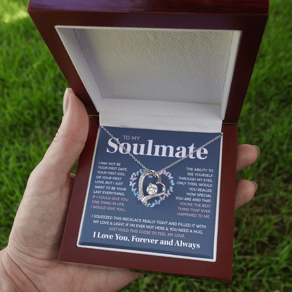 To My Soulmate | Feel My Love | Forever Love Necklace