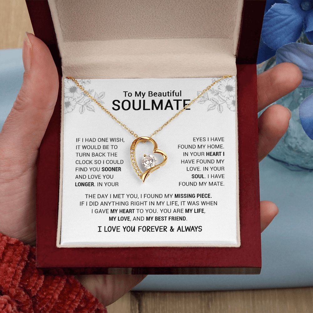 To My Beautiful Soulmate I You Are My Life, My Love, And My Best Friend