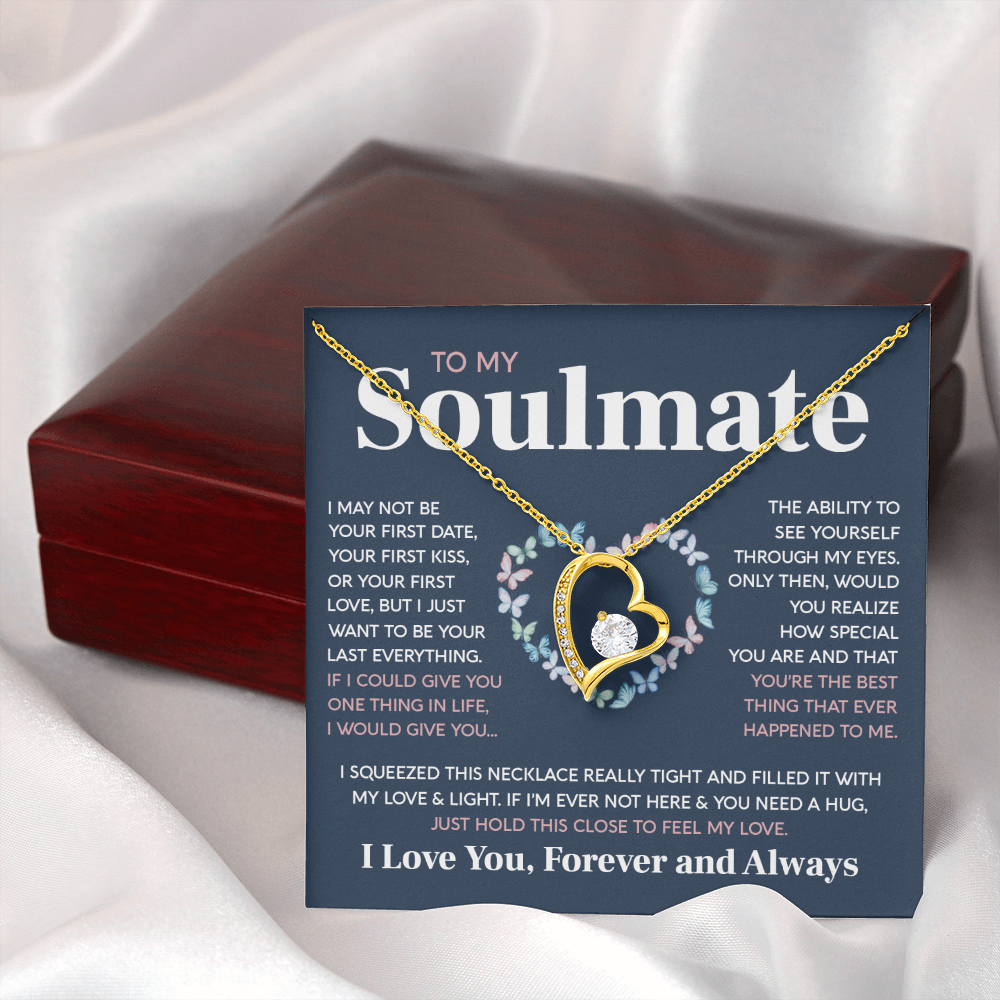 To My Soulmate | Feel My Love | Forever Love Necklace