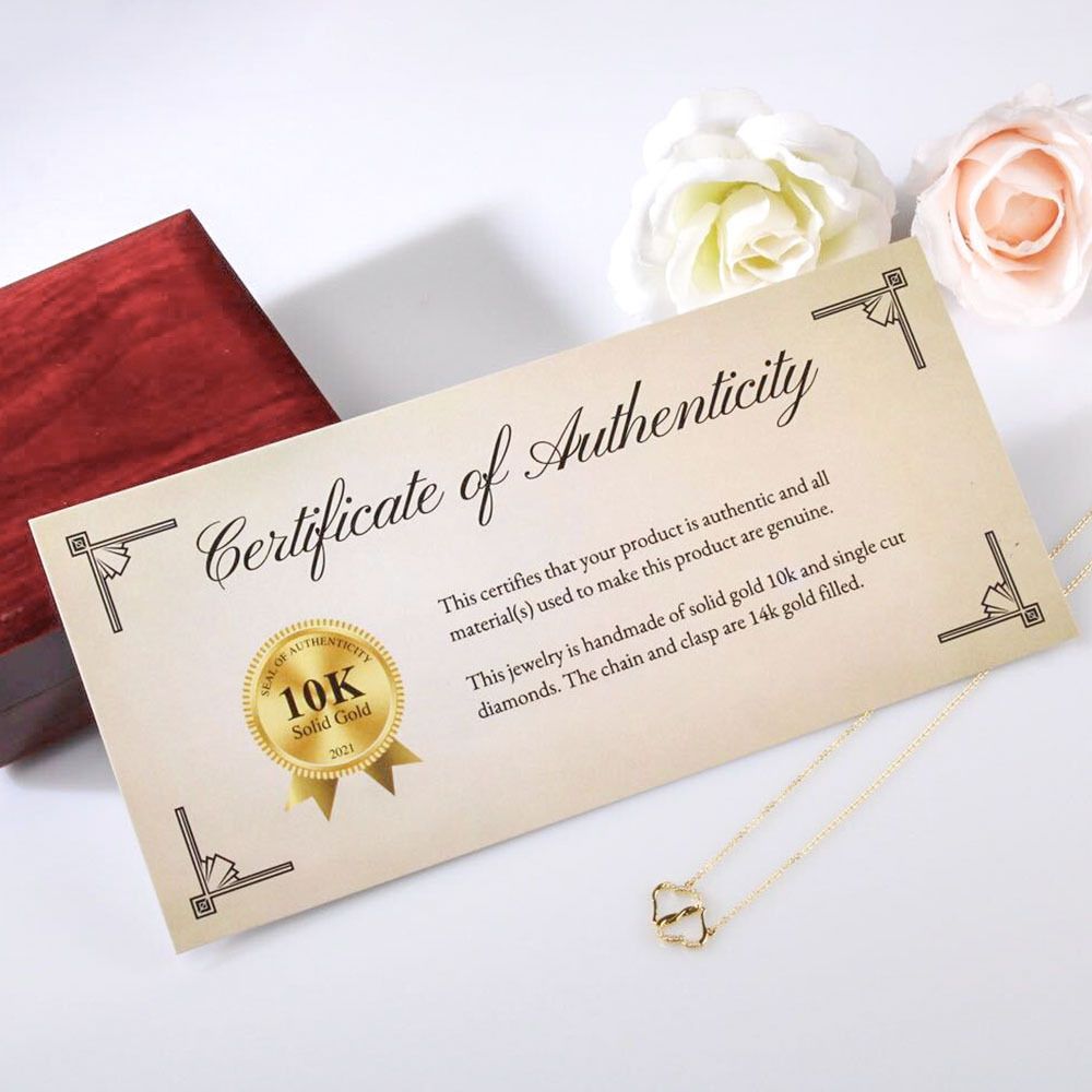 To My Soulmate | In Your Eyes | Everlasting Love Necklace