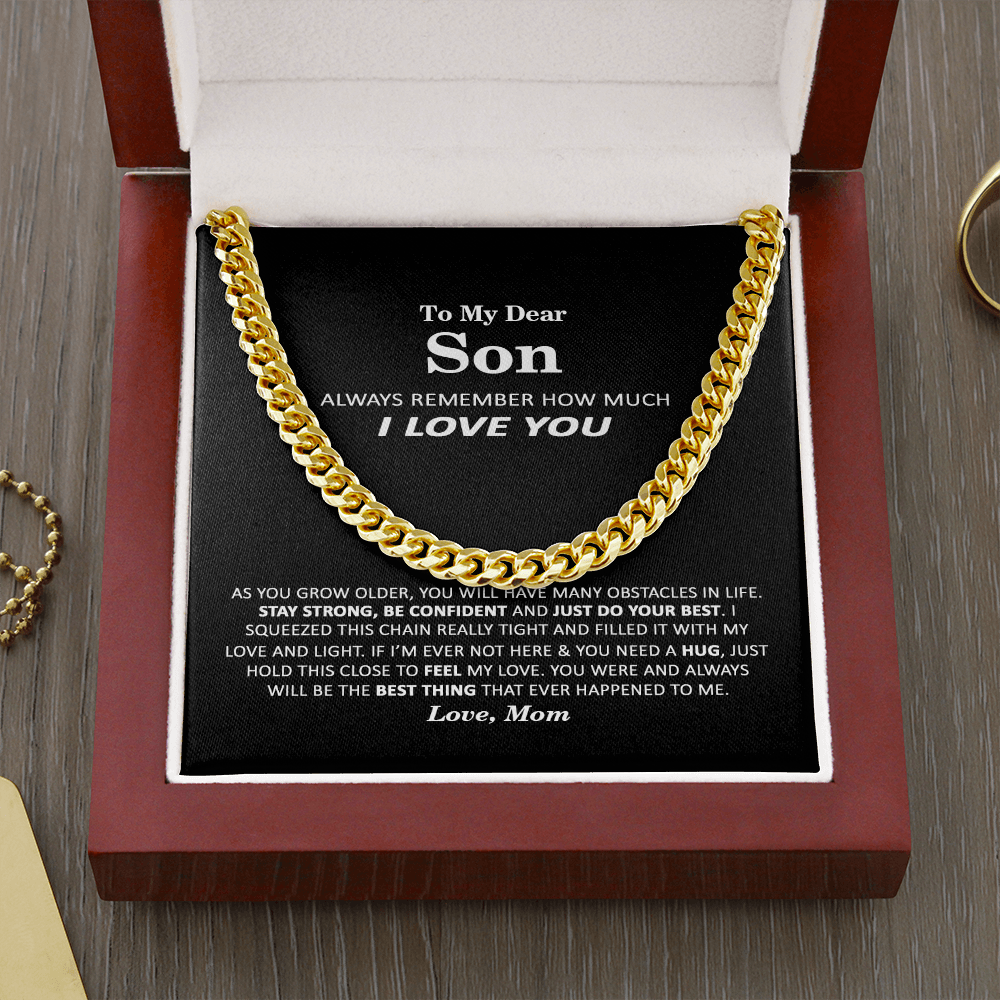 Son I Confident I Cuban Link Chain