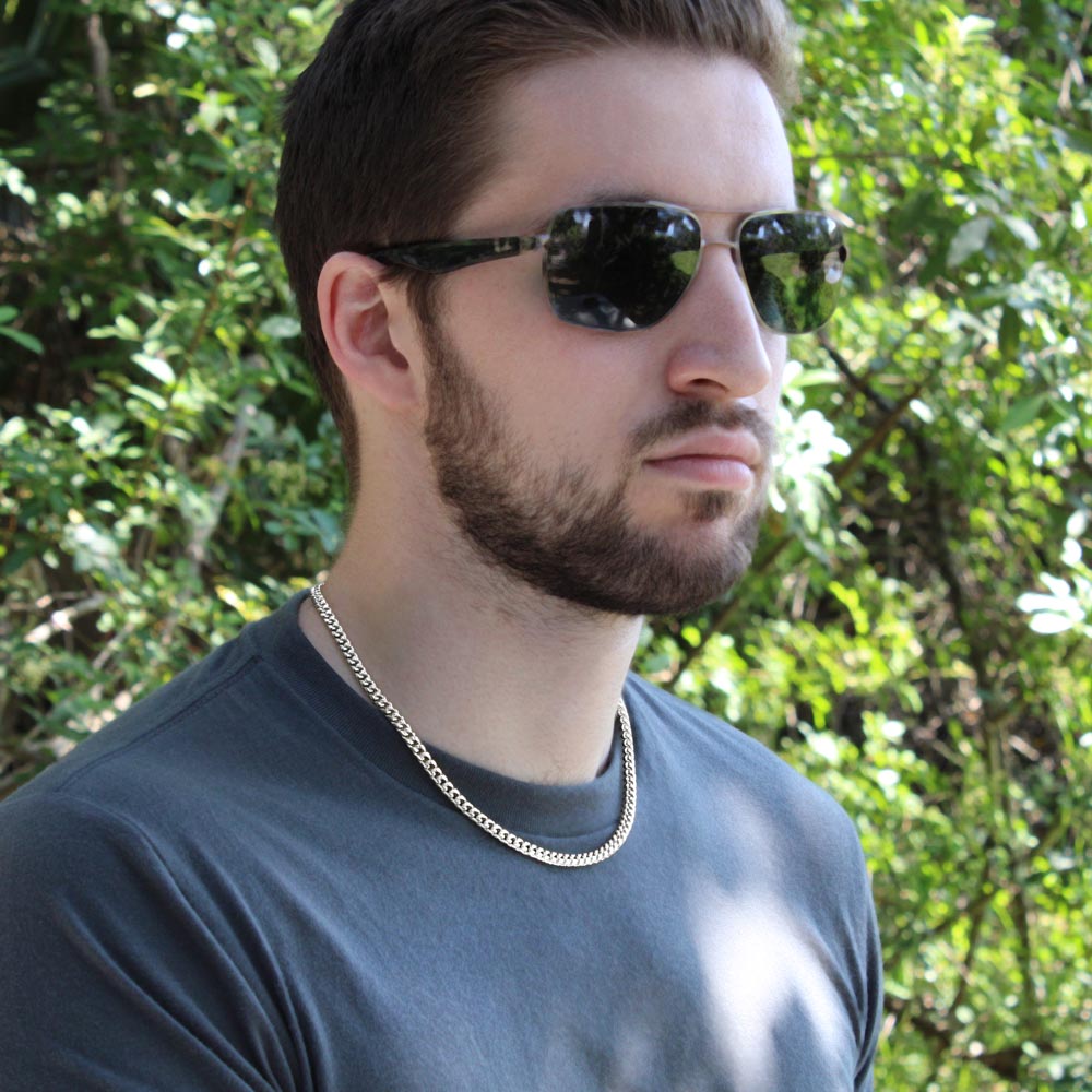 To My Bonus Son | Proud Of You | Cuban Link Chain Necklace