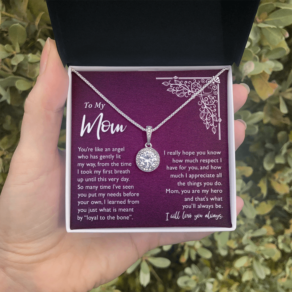 To My Mom | You are my hero | Eternal Hope Necklace