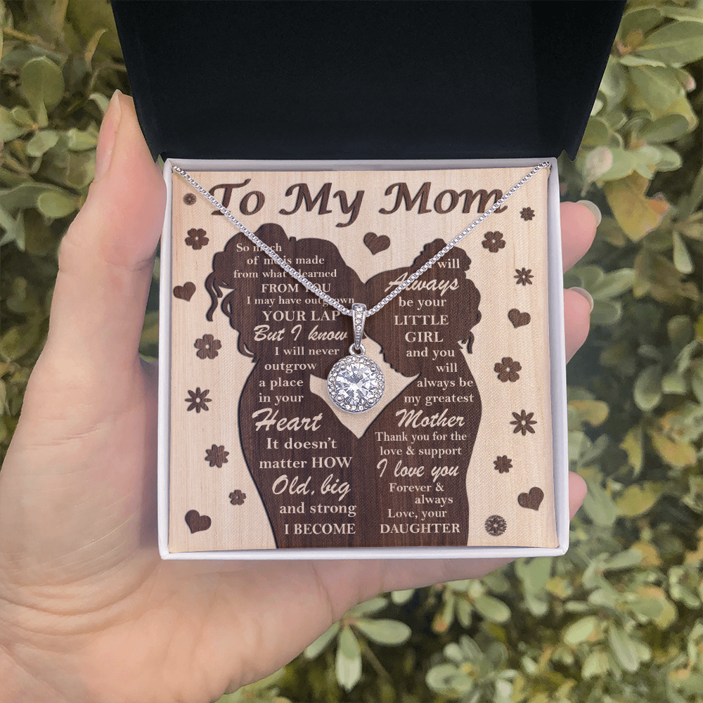 To My Mom | Always Be Your Little Girl | Eternal Hope Necklace