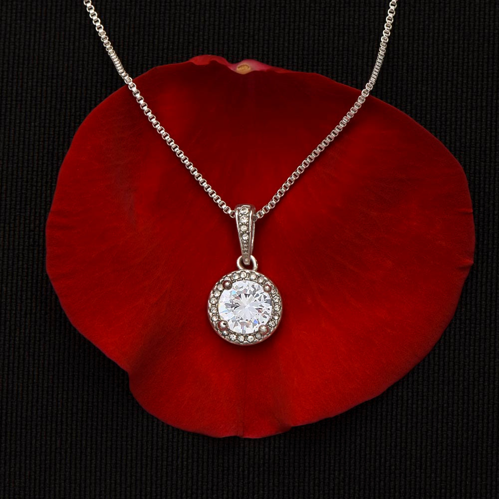 To My Daughter, This Old Lion, Eternal Hope Necklace, Unique Gift For Daughter From Dad