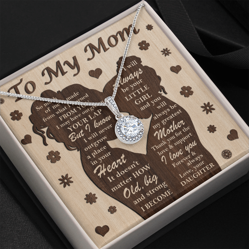 To My Mom | Always Be Your Little Girl | Eternal Hope Necklace