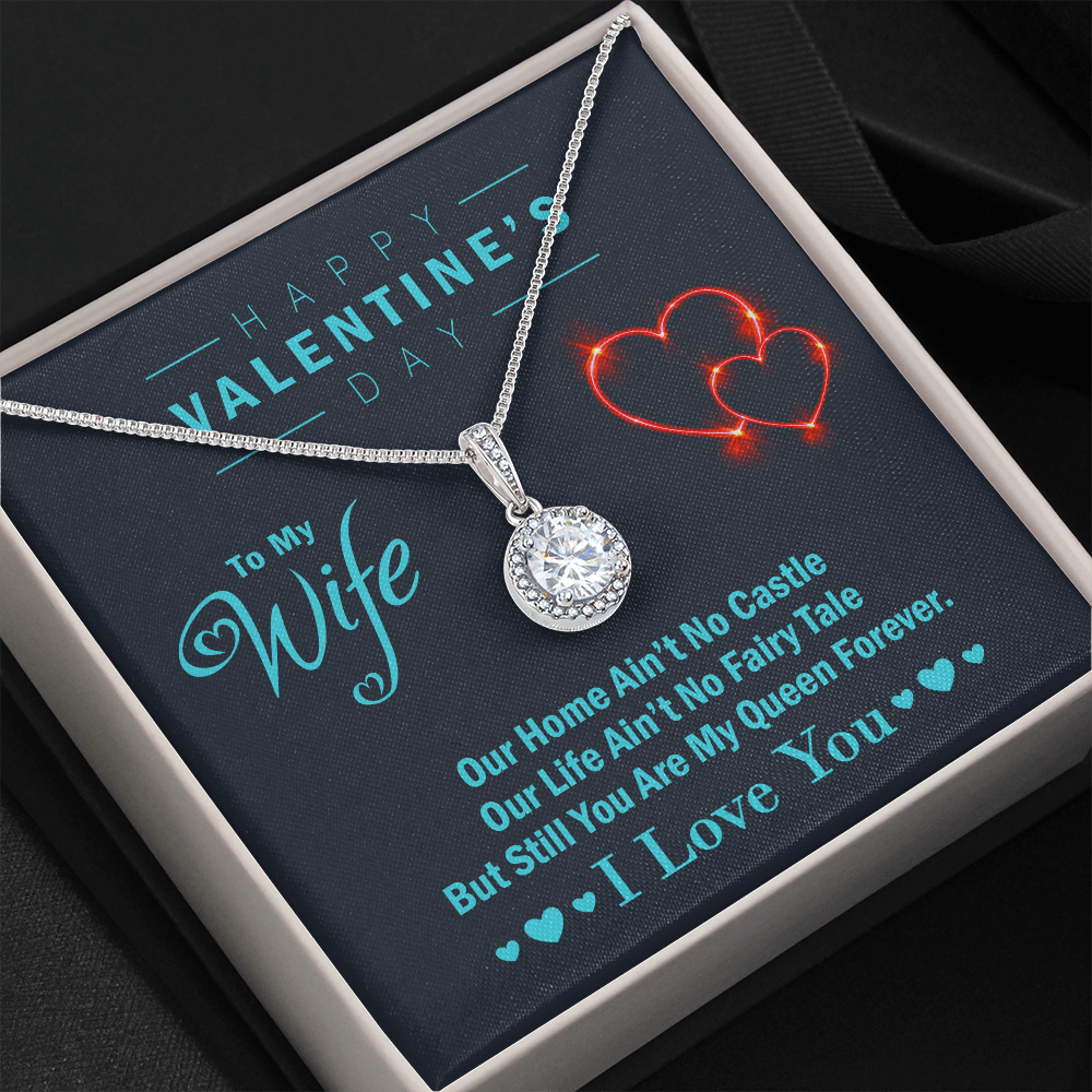 To My Wife | My Queen Forever | Eternal Hope Necklace
