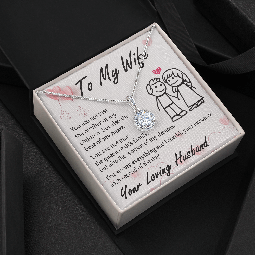 To My Wife | Beat Of My Heart | Eternal Hope Necklace