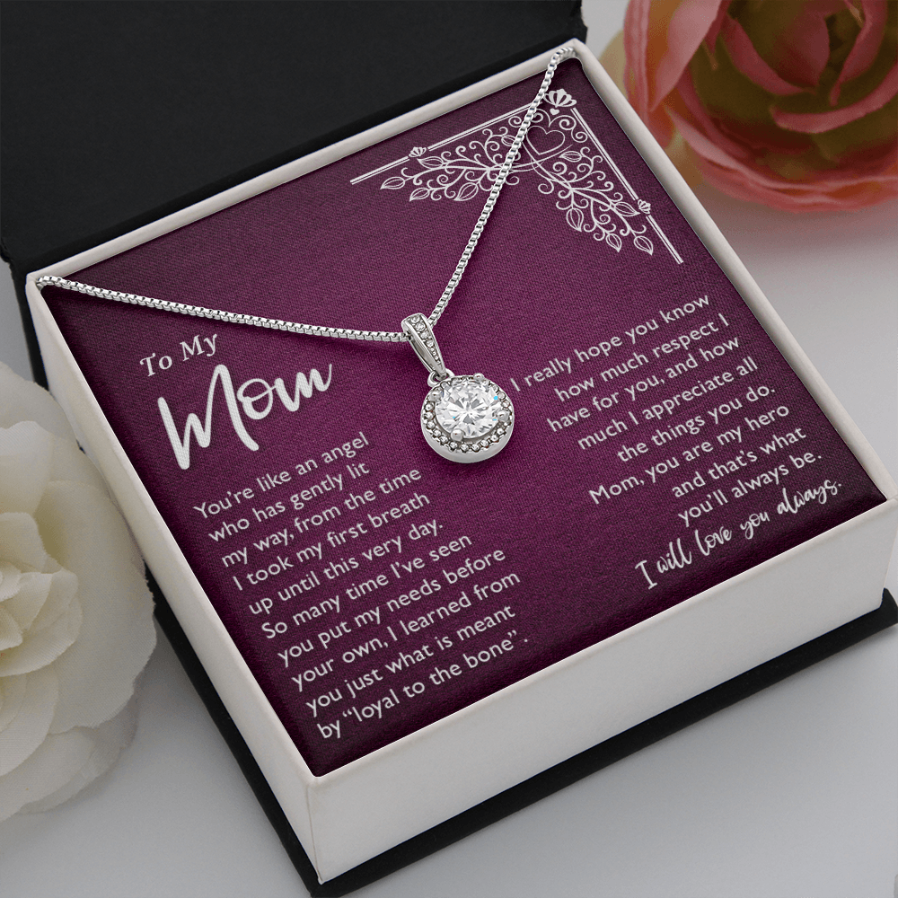 To My Mom | You are my hero | Eternal Hope Necklace