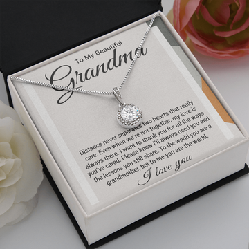 To My Grandma | You Are The World | Eternal Hope Necklace