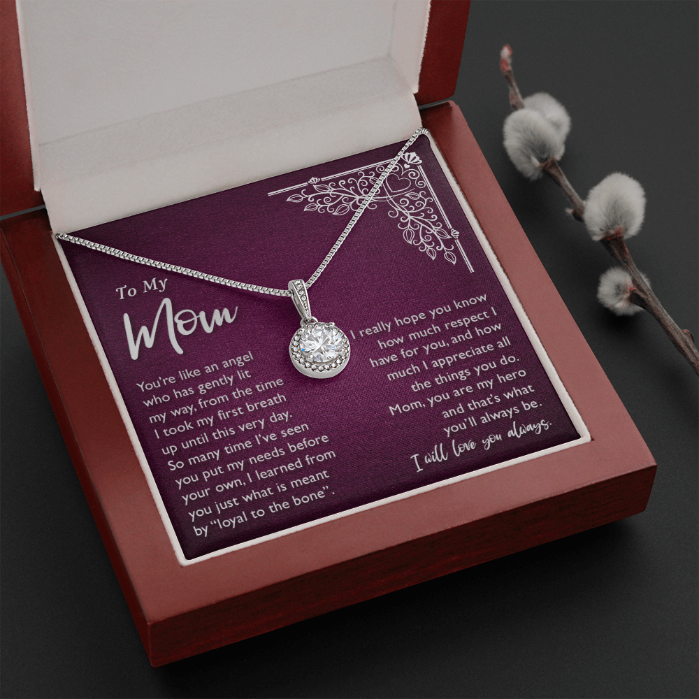 To My Mom | You are my hero | Eternal Hope Necklace