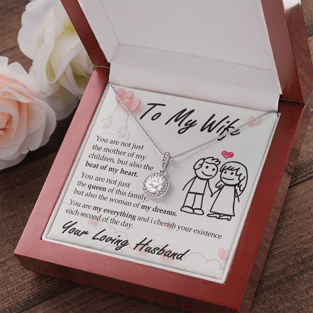 To My Wife | Beat Of My Heart | Eternal Hope Necklace