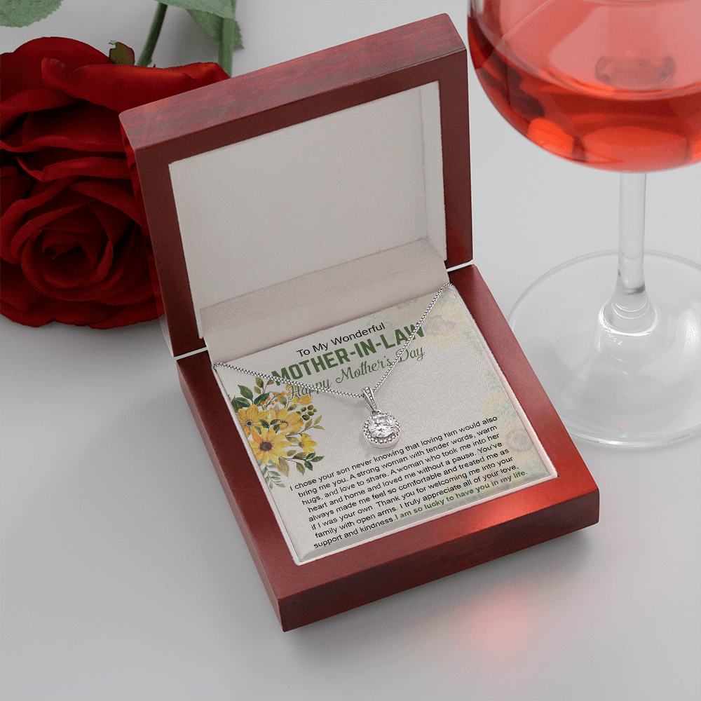 To My Mother In Law | I Am So Lucky | Eternal Hope Necklace
