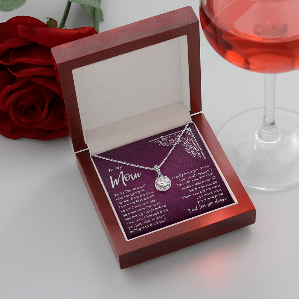 To My Mom | You are my hero | Eternal Hope Necklace