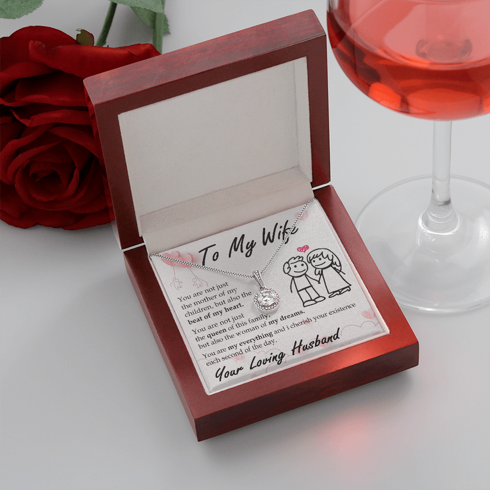 To My Wife | Beat Of My Heart | Eternal Hope Necklace
