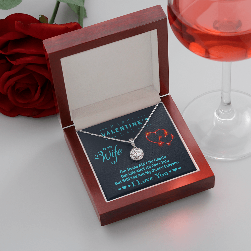 To My Wife | My Queen Forever | Eternal Hope Necklace