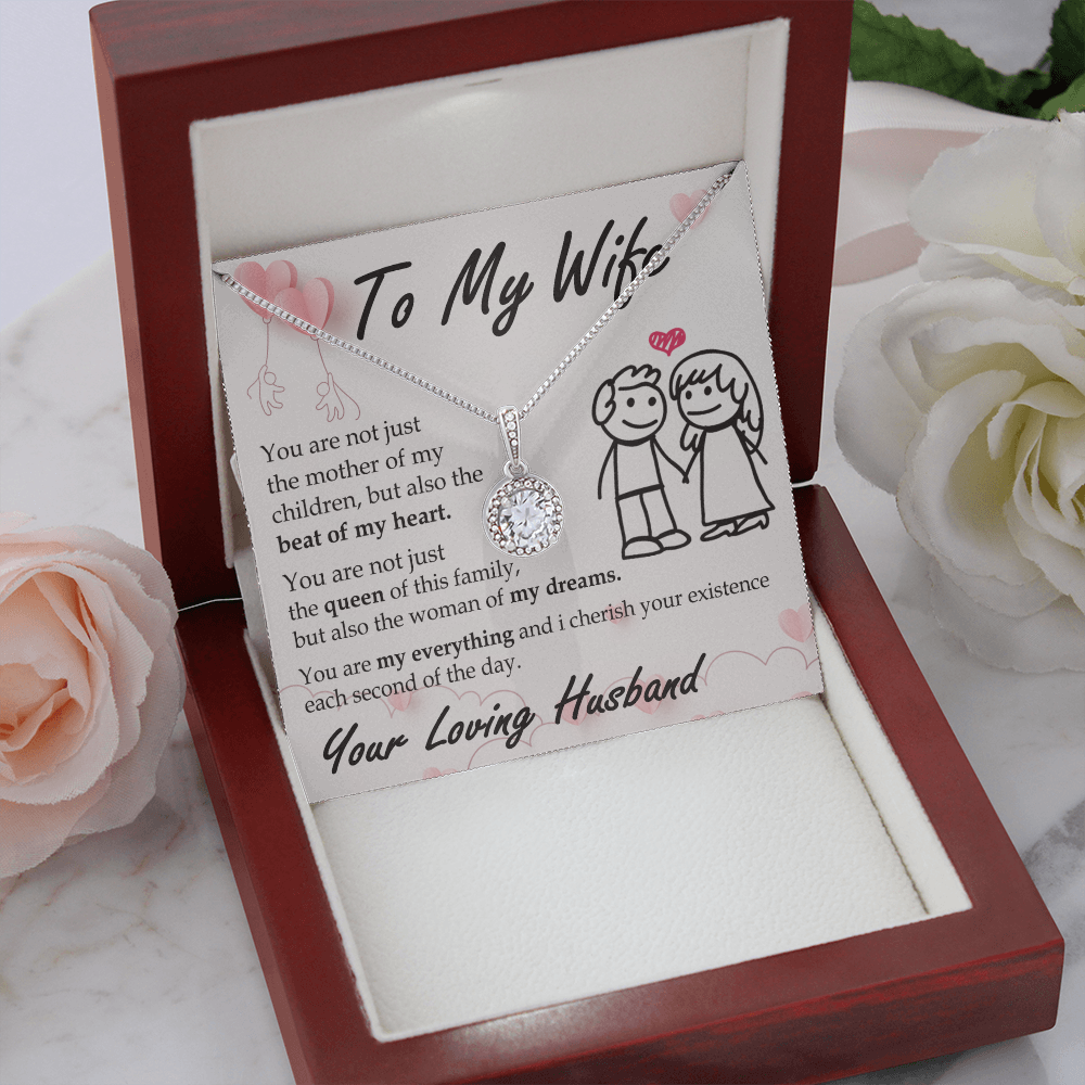 To My Wife | Beat Of My Heart | Eternal Hope Necklace