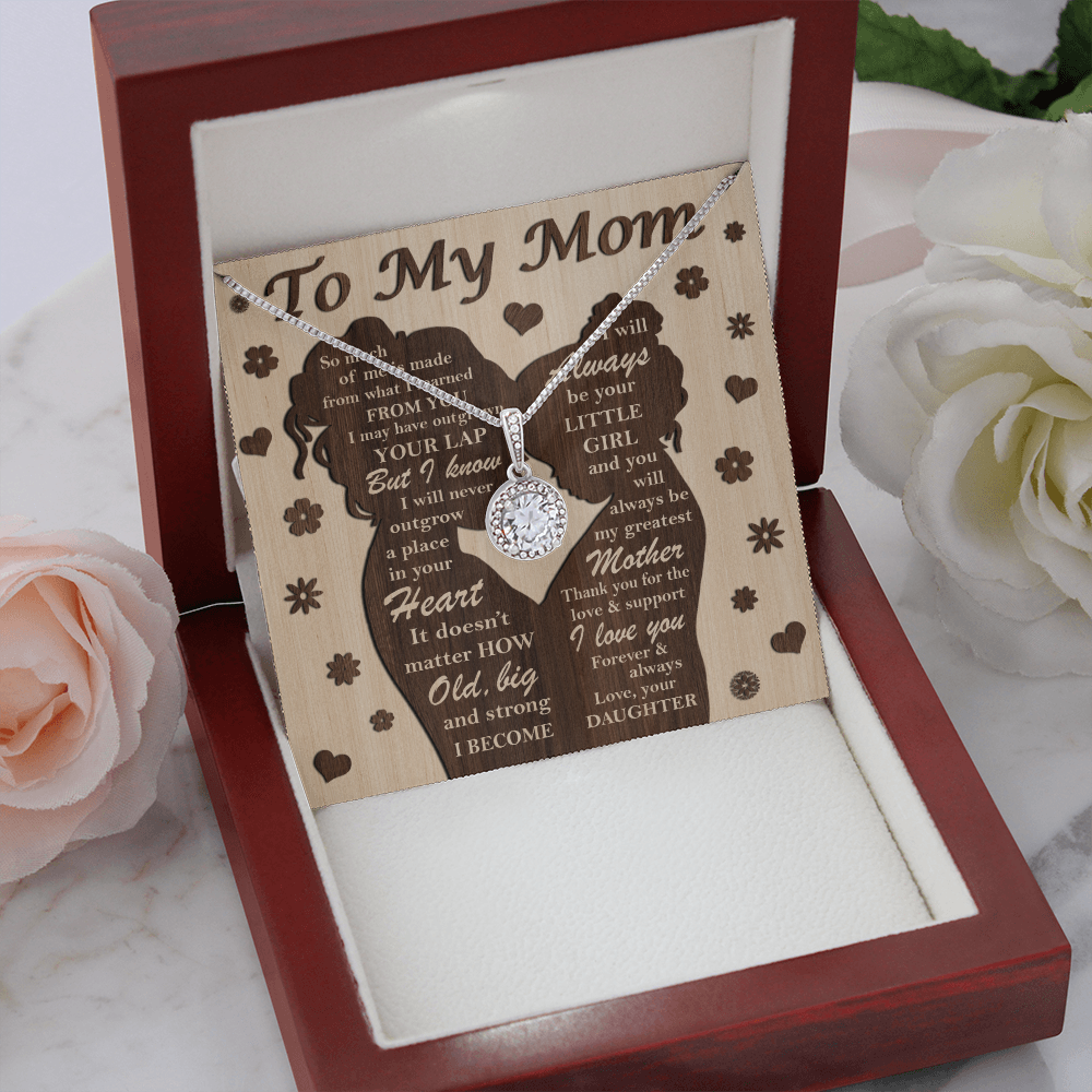 To My Mom | Always Be Your Little Girl | Eternal Hope Necklace